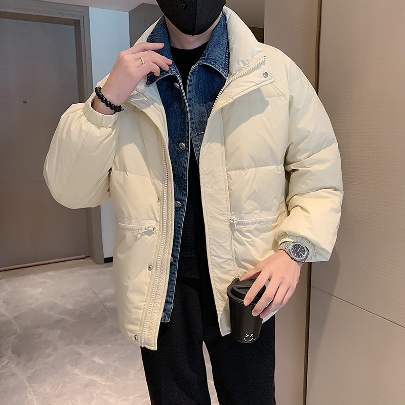 直播假两件棉衣男M818-P148-控198,男装棉衣,电商A370