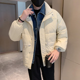 直播假两件棉衣男M818-P148-控198，男装棉衣，电商A370