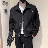 秋冬新款个性潮牌翻领夹克男JK56-P88，男装夹克，电商A370