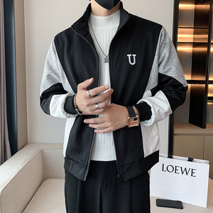 JK30-P108-控148-秋冬社会小伙潮牌新款棒球服机车服夹克外套男图片