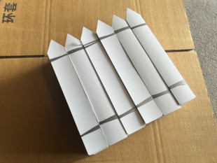 一字型插地牌标签塑料加厚水稻育种标识科研用记号牌农用标签耐用