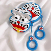 日韩卡通叮当猫适用AirPods4硅胶壳1 2代可爱哆啦A梦AirPodsPro3代保护套创意苹果无线蓝牙耳机壳5代软壳Pro2