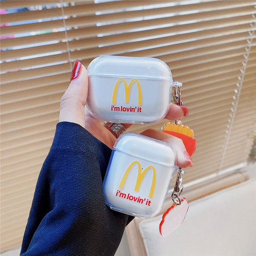 麦当劳m苹果蓝牙耳机壳airpods