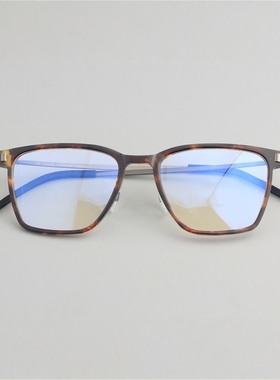 赛璐珞眼镜近视眼镜框男钛眼镜架大框超轻配蓝光近视镜10231