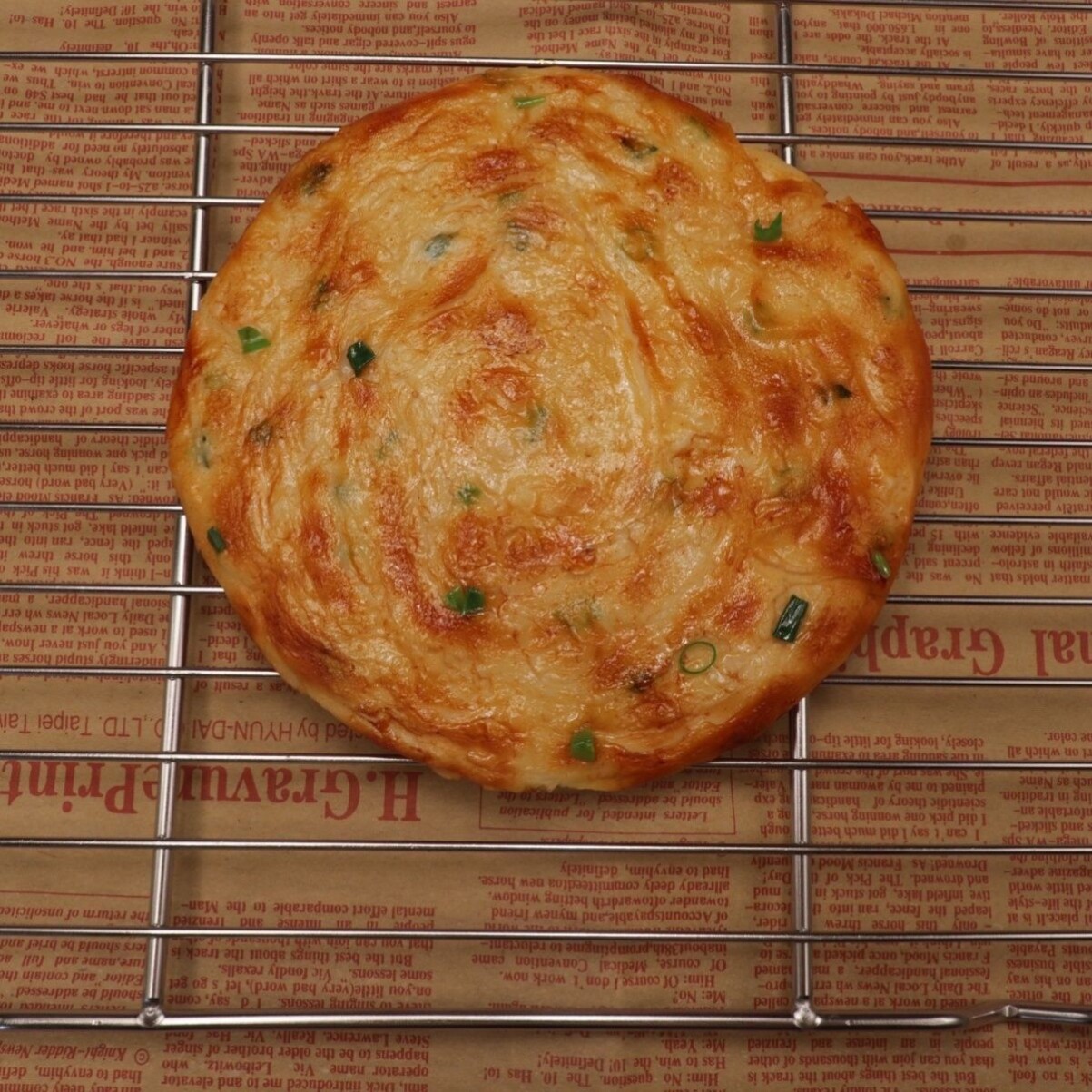 仿真模型老上海葱油饼豫麦田葱油饼道具摆摊展示模型图片