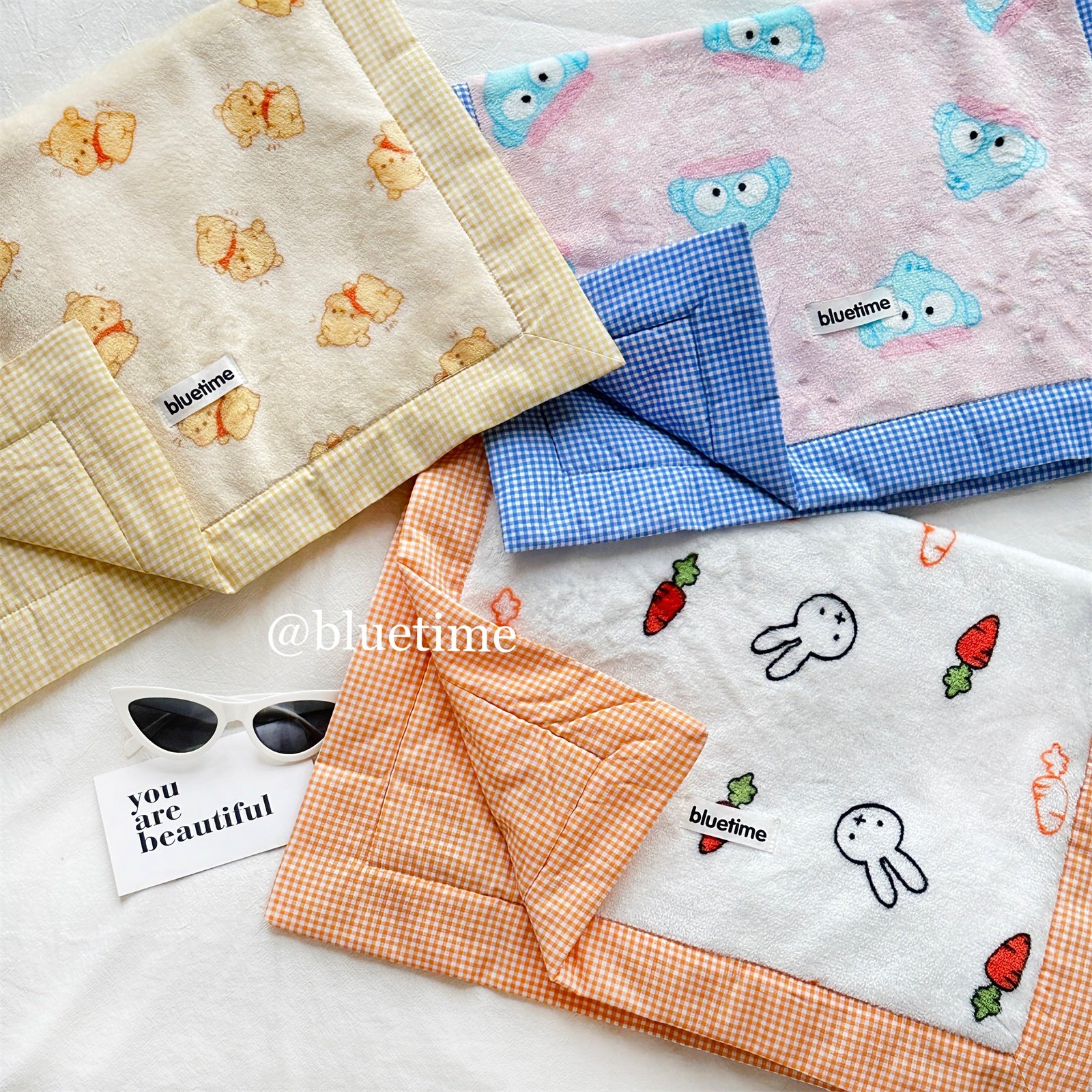 韩系小被子！宠物毛毯盖毯博美比熊泰迪小型犬棉被冬天保暖小奶狗