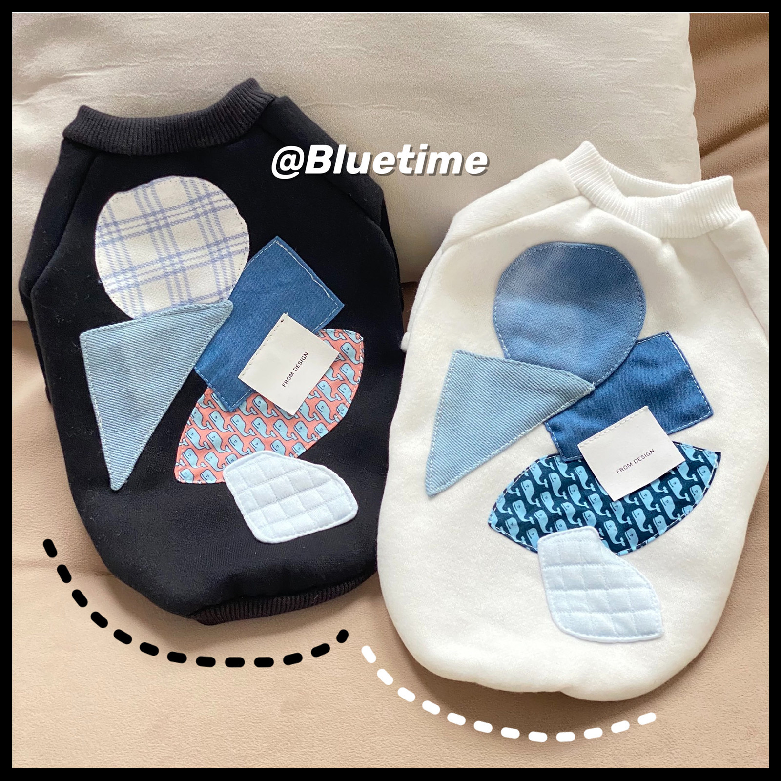 小狗衣服秋冬款居家服宠物秋装泰迪雪纳瑞小奶猫卫衣