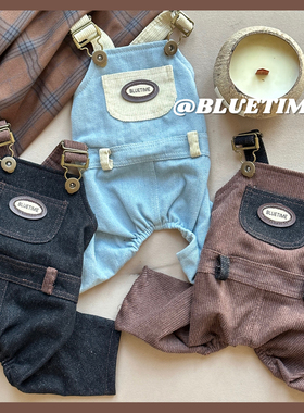 手冲摩卡~2025秋冬新款宠物背带裤小狗四脚衣比熊约克夏泰迪秋装