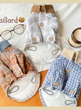 挪威蓝调～大狗衣服冬季夹棉外套加厚宠物秋冬西高地泰迪柴犬保暖