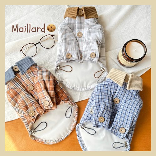 挪威蓝调～大狗衣服冬季夹棉外套加厚宠物秋冬西高地泰迪柴犬保暖