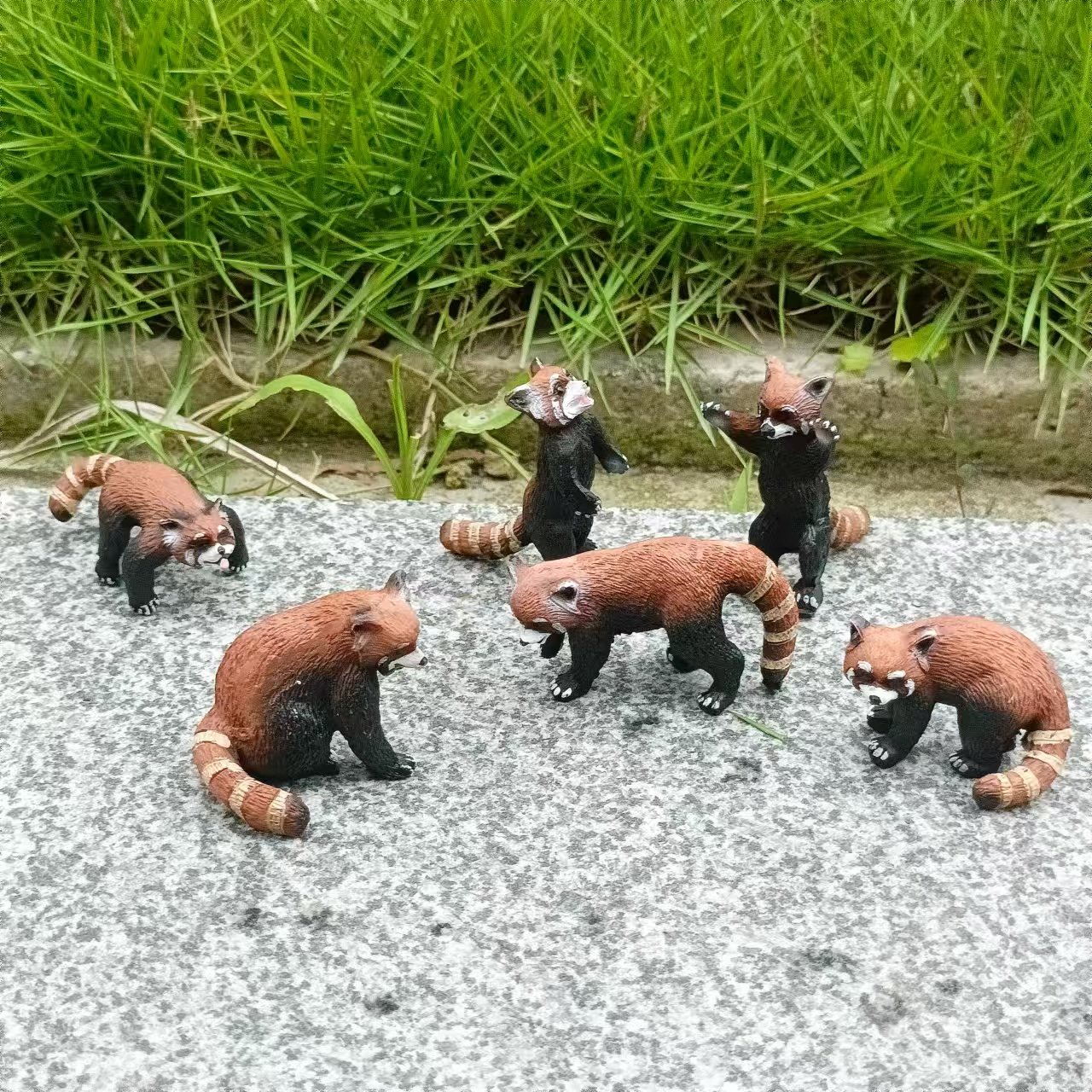 熊猫仿真动物园模型摆件儿童早教户外/庭院摆件