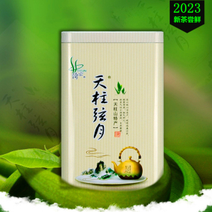 绿茶茶叶天柱山弦月散装500g浓香型安徽安庆潜山彭河炒青2023新茶