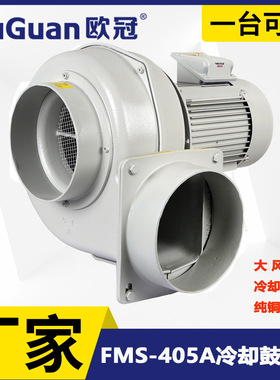欧冠 FMS-405A 鼓风机 0.4KW 低压散热鼓风机 燃烧器配套风机