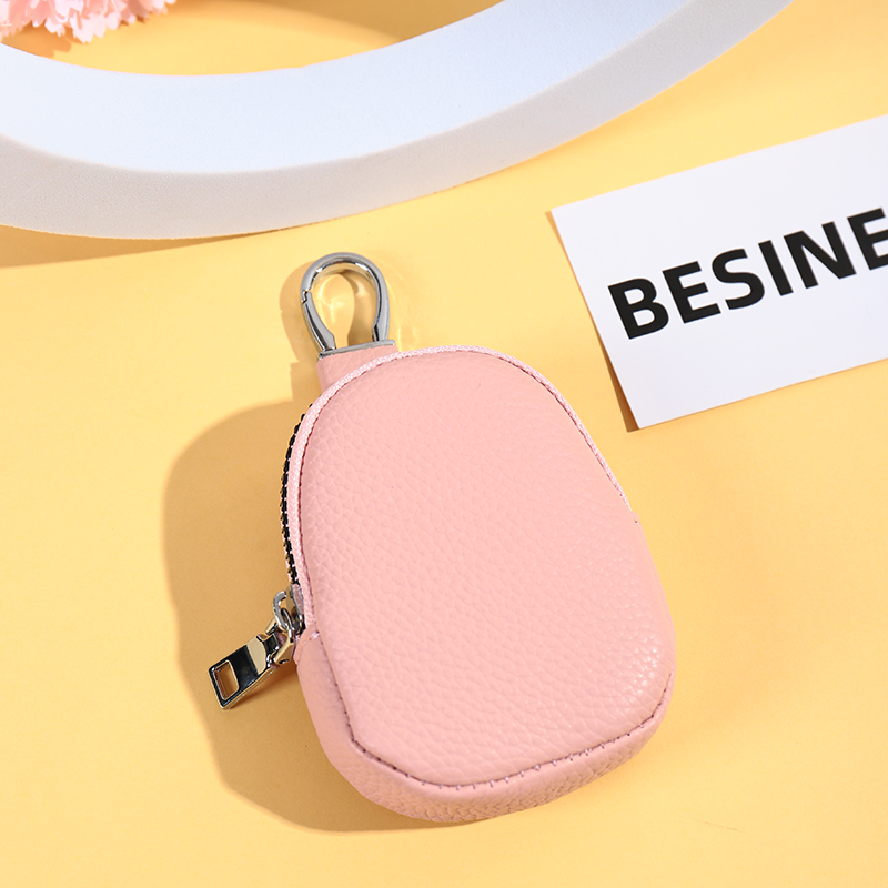 车匙保护套新款真软皮钥匙包大容量潮流多功能汽车匙包门钥匙包