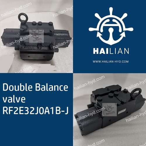 Double balance valve RF2E32J0A1B-J 双向平衡阀克令吊船用液压