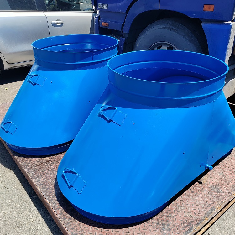 陕西煤矿用800分风器双风机风筒自动切换装置 矿用通风切换分风器