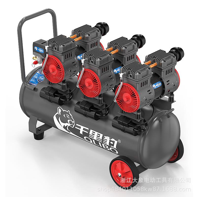 DX950-03950WX3-80L工业级小型空气压缩机充气无油静音220V