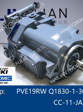 TOKYO KEIKI Pump PVE19RW-Q1830-1-30东机美液压泵舱盖吊机锚机