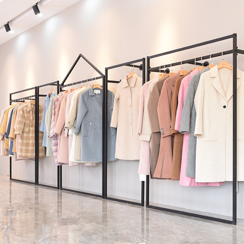 服装组合大气风铁艺展示架