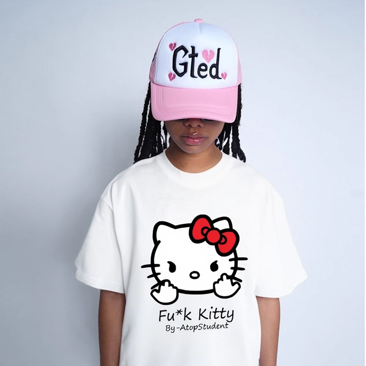恶搞HelloKitty搞怪短袖