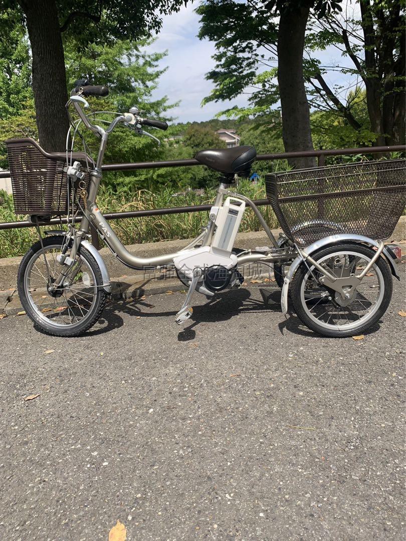 雅马哈平衡稳定电动助力三轮车