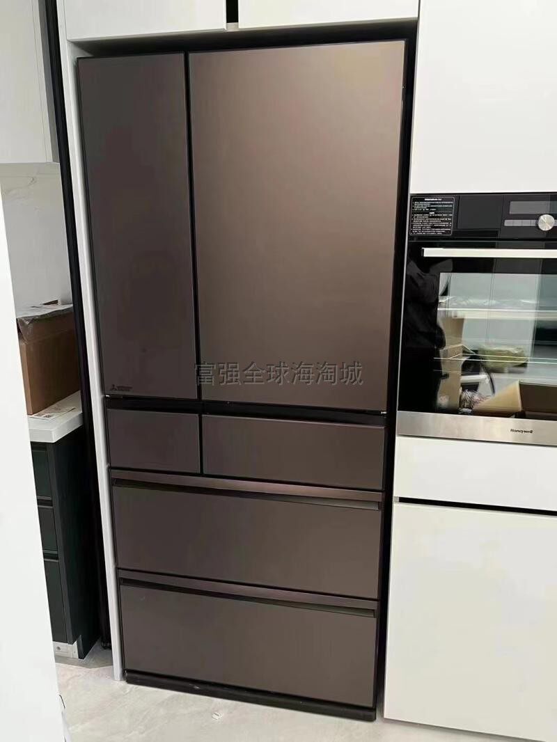 现货日本三菱电机旗舰700l法式六门双循环独立无霜变频智能电冰箱
