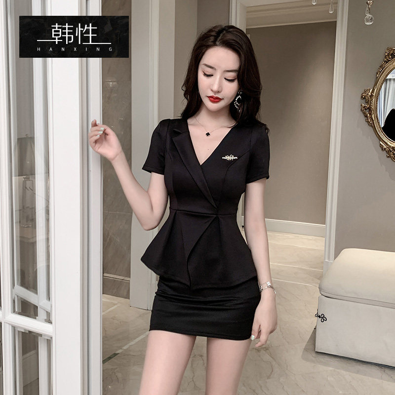美容院工作服女足浴技师服气质酒店足疗师养生馆按摩spa沐足工衣
