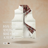 新款 男女同款 潮流保暖不臃肿时尚 PSM2026春季 立领棉马甲时尚 年轻