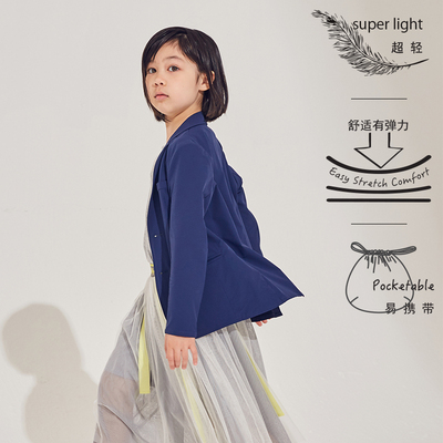 原创设计风运动弹力超轻儿童礼服