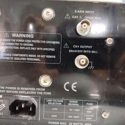 议价台湾固纬GW Instek示波器，型号GOS-622，20M维修