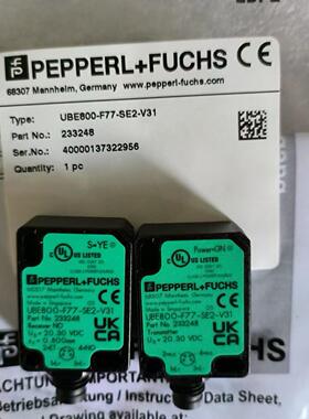 UBE800-F77-SE2-V31 倍加福对射超声波传感器 233248议价维修