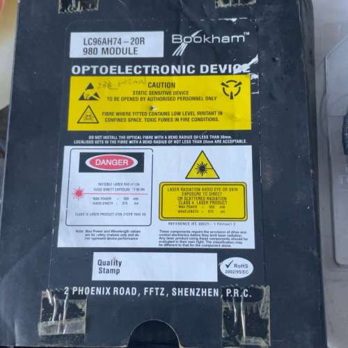 议价全新激光泵浦LC96A74-20R激光器，原包装，需要的联系维修