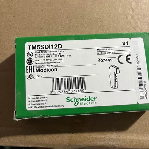 TM5SDI12D 开关量输入模块 12点输入议价维修