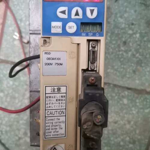 议价松下伺服驱动器MSD083A1XXV ，成色如图，功能包好，维修