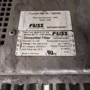 型号3AFS460 议价FUSS 进口 德国原装 0维修 EMC滤波器