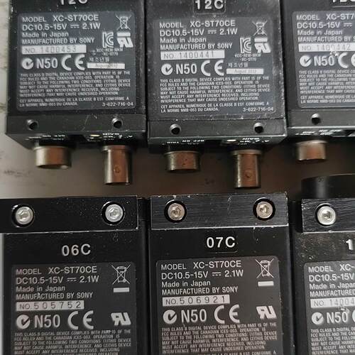 XC-ST70CE SONY工业相机 工业自动化视觉检测设备议价维修