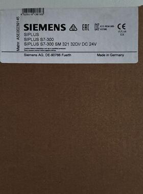 6AG1321-1BL00-2AA0 PLC模块 SIPLUS S7-300 SM 321 32DI议价维修
