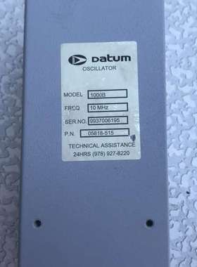 议价Datum 铷原子钟 国外几百万设备上拆下的 功能包好 成色维修