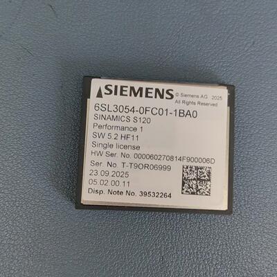 6SL3054-0FC01-1BA0 SINAMICS S120 工控授权存储卡议价维修