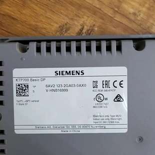 DP触摸屏维修 Basic 议价NEW123 2GA03西门子KTP700