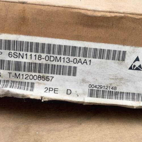 6SN1118-0DM13-0AA1 工控自动化驱动模块 工业控制配件议价维修