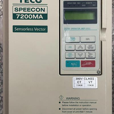 JNTMBGBB0015AZ SU2 7200MA 东元台安变频器 11KW 380V议价维修