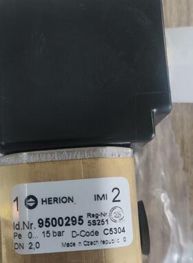 528024 9500295 点火电磁阀 HERION NORGREN议价维修