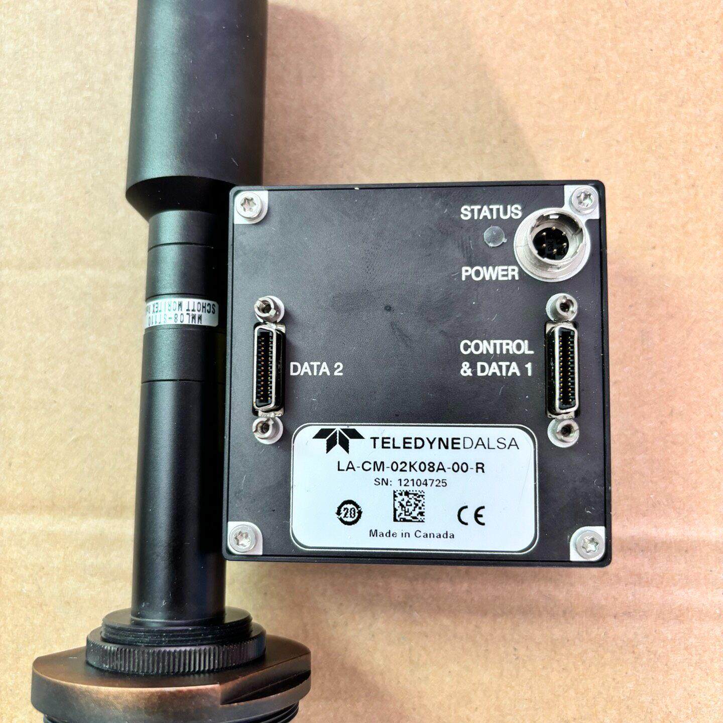 LA-CM-02K08A-00-R DALSA线阵扫描工业相机 2K黑白带镜头议价维修
