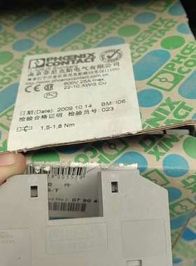 议价全新开封菲尼克斯接线端子OTTA 6-T订货号0790446维修