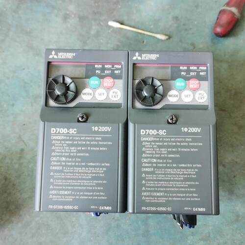 FR-D720S-025SC-EC 变频器 D700-SC 单相200V议价维修