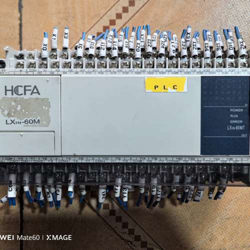 议价禾川PLC LX1N-60MT 拆机下来 成色如图 图片实物维修