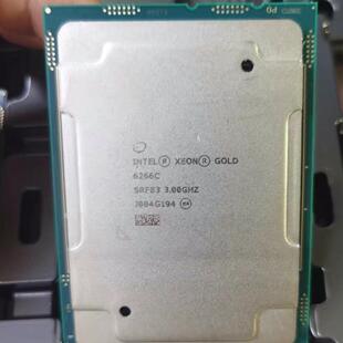 6266C Intel金牌CPU 高主频3.0G 22核44线程 工作站多开议价维修