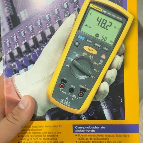 1507 Fluke数字绝缘电阻表 英文版电工检测测试仪表议价维修
