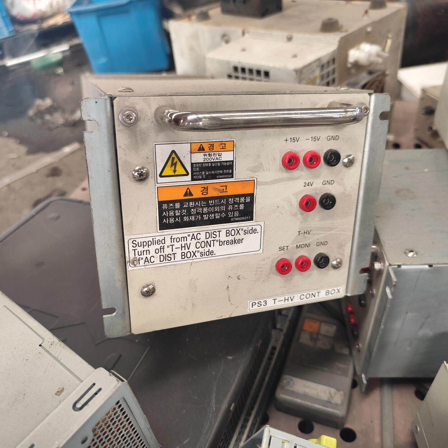 PS3 T-HV CONT BOX 控制箱 东京电子工控设备议价维修